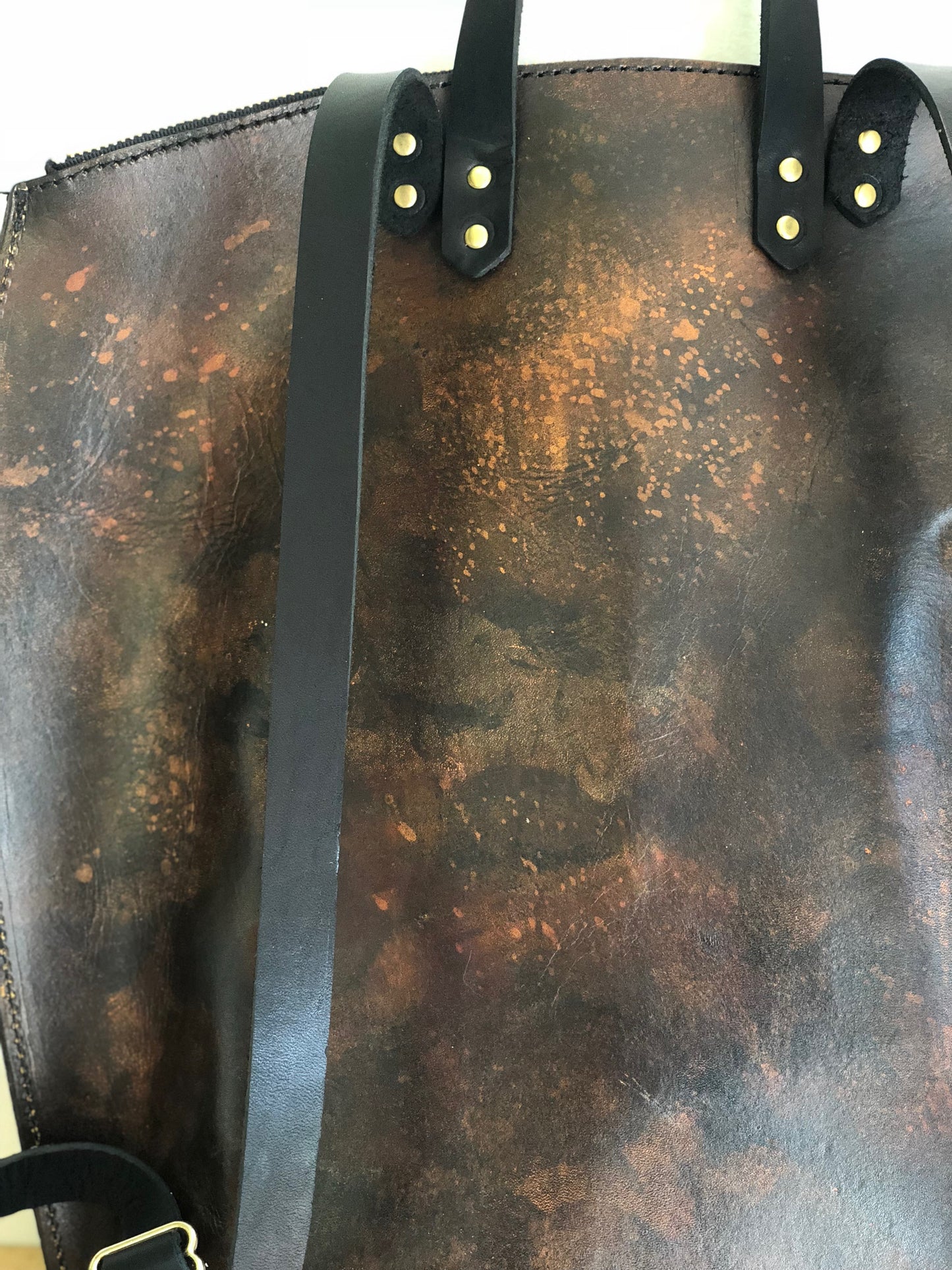 The Vanda- Patina Dream Leather Backpack